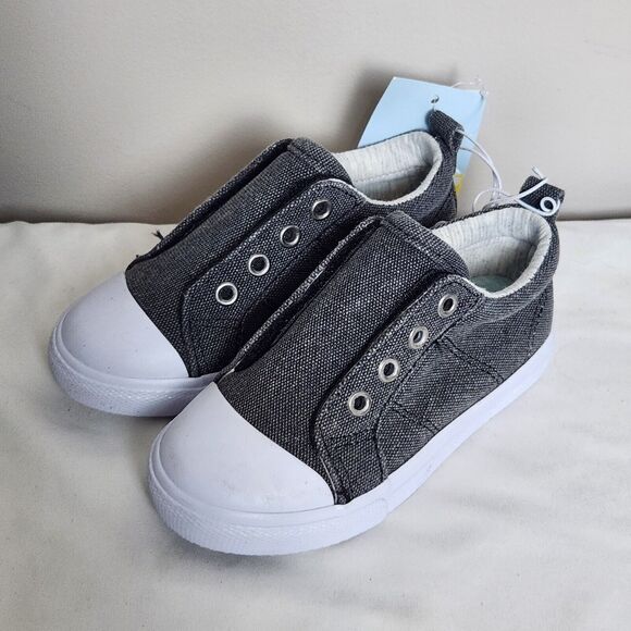 Cat & Jack Other - Toddler Sneakers Slip-on Charcoal Gray Cat & Jack Dwayne Size 8